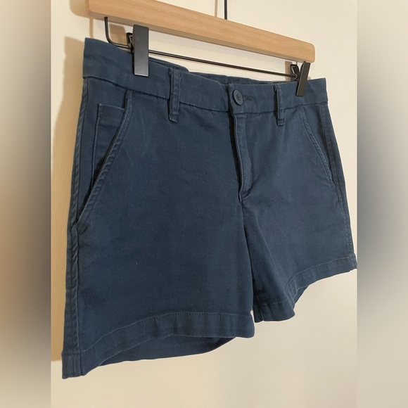 Kut From The Kloth Trouser Shorts Navy Blue Women's Size 6 Stretch - Picture 10 of 10